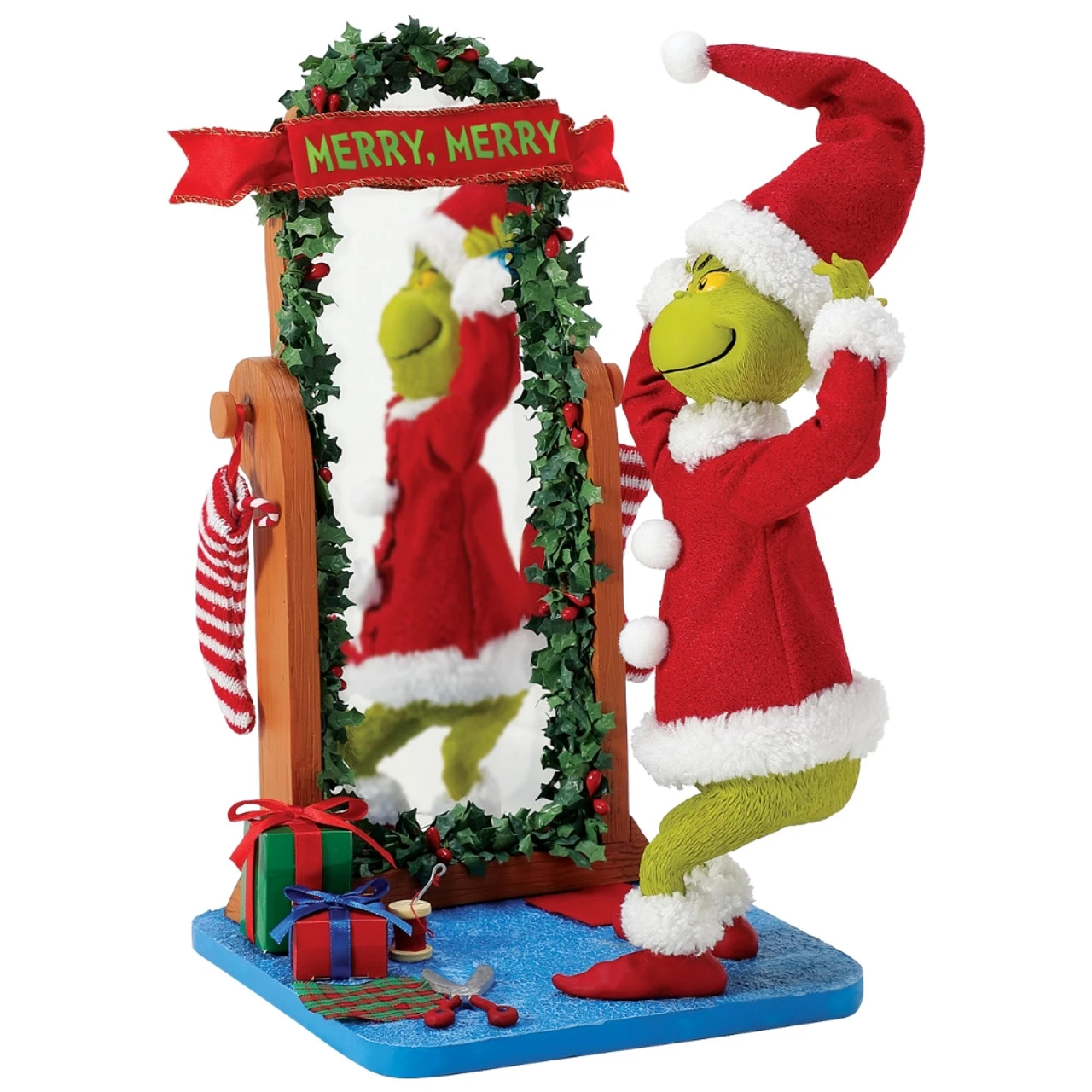 Possible Dreams Grinch Wonderful Awful Idea Clothtique Figurine 3 Possible Dreams Grinch Wonderful Awful Idea Clothtique Figurine