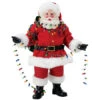 Department 56 Possible Dreams Santa With Christmas Lights Clothtique Figurine -Ornaments Shop Possible Dreams Santa With Christmas Lights Clothtique Figurine 41843.1681410420