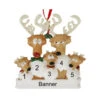 Personalized Reindeer Family Of 5 Ornament -Ornaments Shop RM6 family of5 copy 81204.1470244312