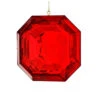 6 Inch Ruby Red Square Gem Acrylic Ornament -Ornaments Shop Red Ruby 11854.1669926421