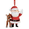 Rudolph And Santa Ornament -Ornaments Shop Rudolph And Santa Ornament 27509.1683662491