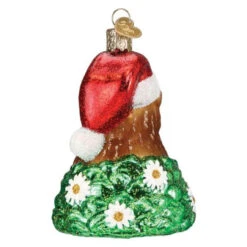 Santa Groundhog Ornament -Ornaments Shop Santa Groundhog ornament back 02307.1679685534
