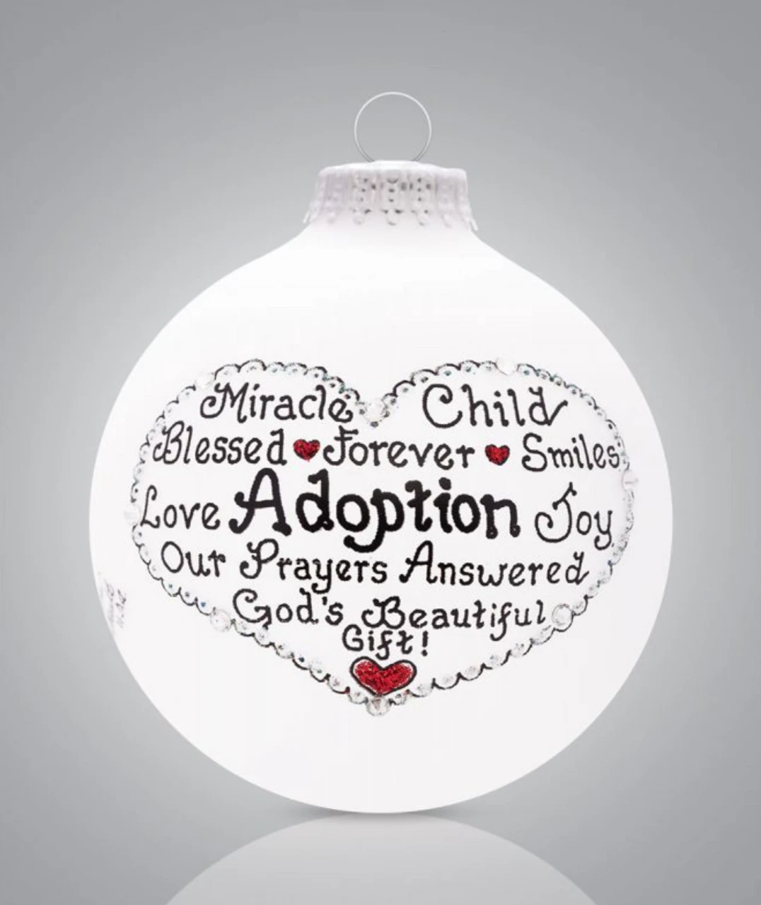 Heart Gifts By Teresa -Adoption Ornament 4 Heart Gifts By Teresa -Adoption Ornament - Image 2