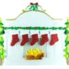 Free Personalization* Family Of 5 Sparkling Red Stockings On Fireplace 1 Free Personalization* Family Of 5 Sparkling Red Stockings On Fireplace -Ornaments Shop TT650 5 746x577 53597.1470198856