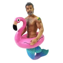 December Diamonds - Flaming Oh Merman Ornament