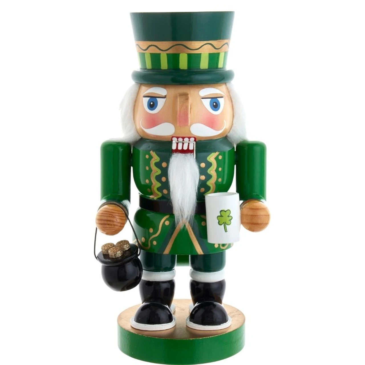 Kurt Adler Wooden Irish Nutcracker 3 Kurt Adler Wooden Irish Nutcracker