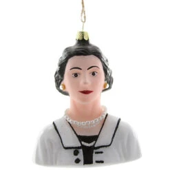 Cody Foster & Co - Coco Chanel Glass Blown Ornament