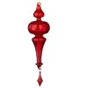 Ruby Red Glass Finial Ornament -Ornaments Shop Untitled design 95685.1680311832