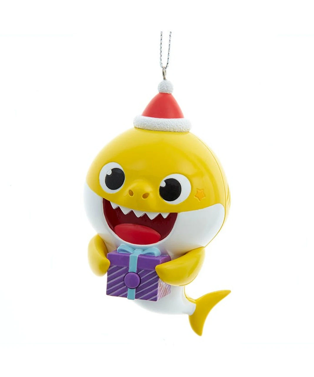 Kurt Adler Baby Shark Ollie With Sound Ornament 3 Kurt Adler Baby Shark Ollie With Sound Ornament