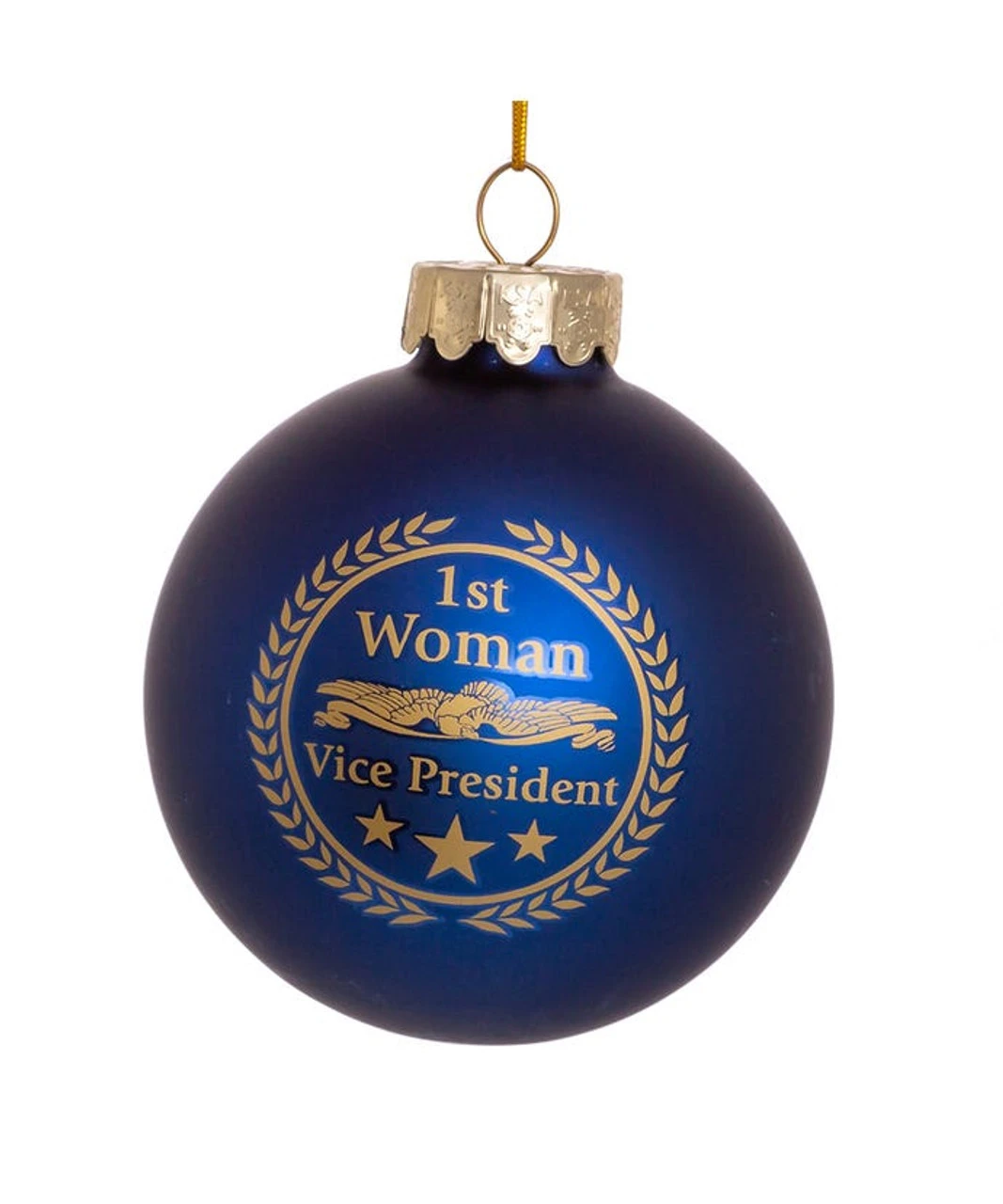 Kurt Adler Vice President Kamala Harris Glass Ball Ornament 7 Kurt Adler Vice President Kamala Harris Glass Ball Ornament - Image 5