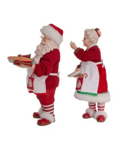 Kurt Adler 10.5" Fabriché™ Mr. And Mrs. Claus Dessert Set, 2-Piece Set 12 Kurt Adler 10.5" Fabriché™ Mr. And Mrs. Claus Dessert Set, 2-Piece Set -Ornaments Shop fa0146 04 07288.1628262948