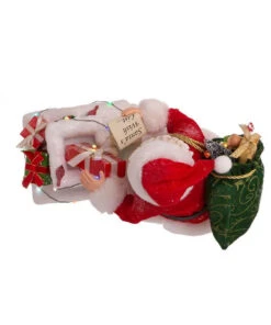 Kurt Adler 10.5" Fabriché™ Lighted Chimney Santa -Ornaments Shop fa0151 05 64762.1628265328