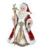 Kurt Adler 10.5" Fabriché™ Regal Red Santa Table Piece