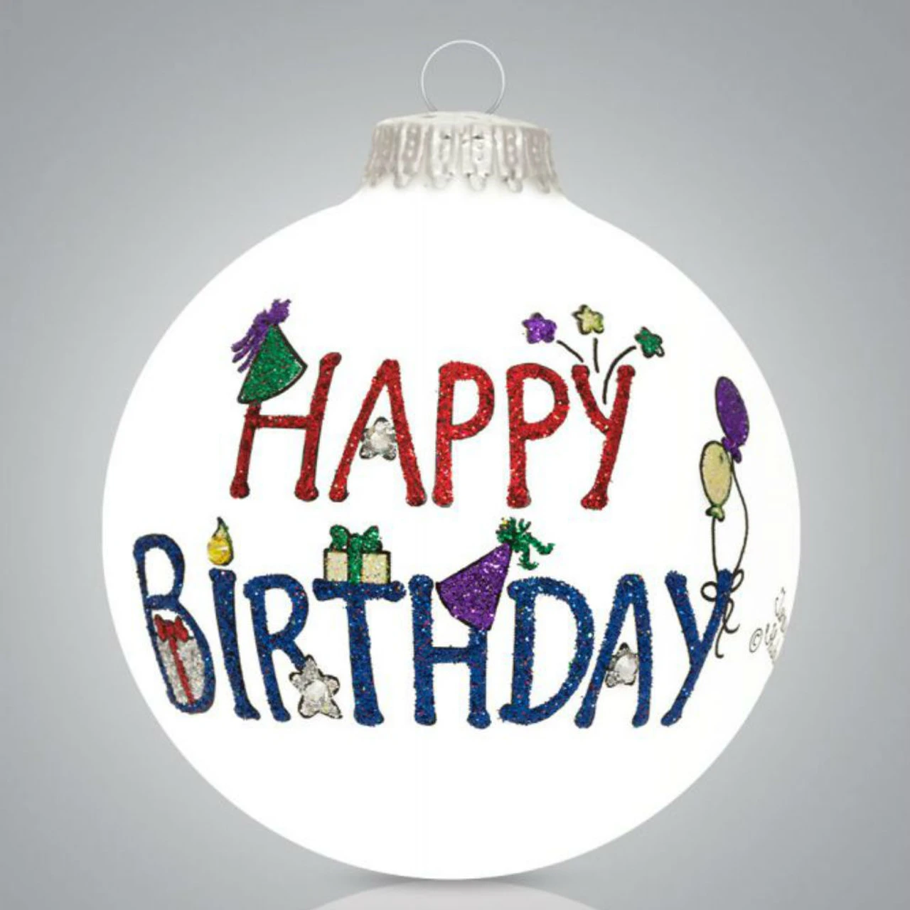 Heart Gifts By Teresa - Happy Birthday Ornament 4 Heart Gifts By Teresa - Happy Birthday Ornament - Image 2