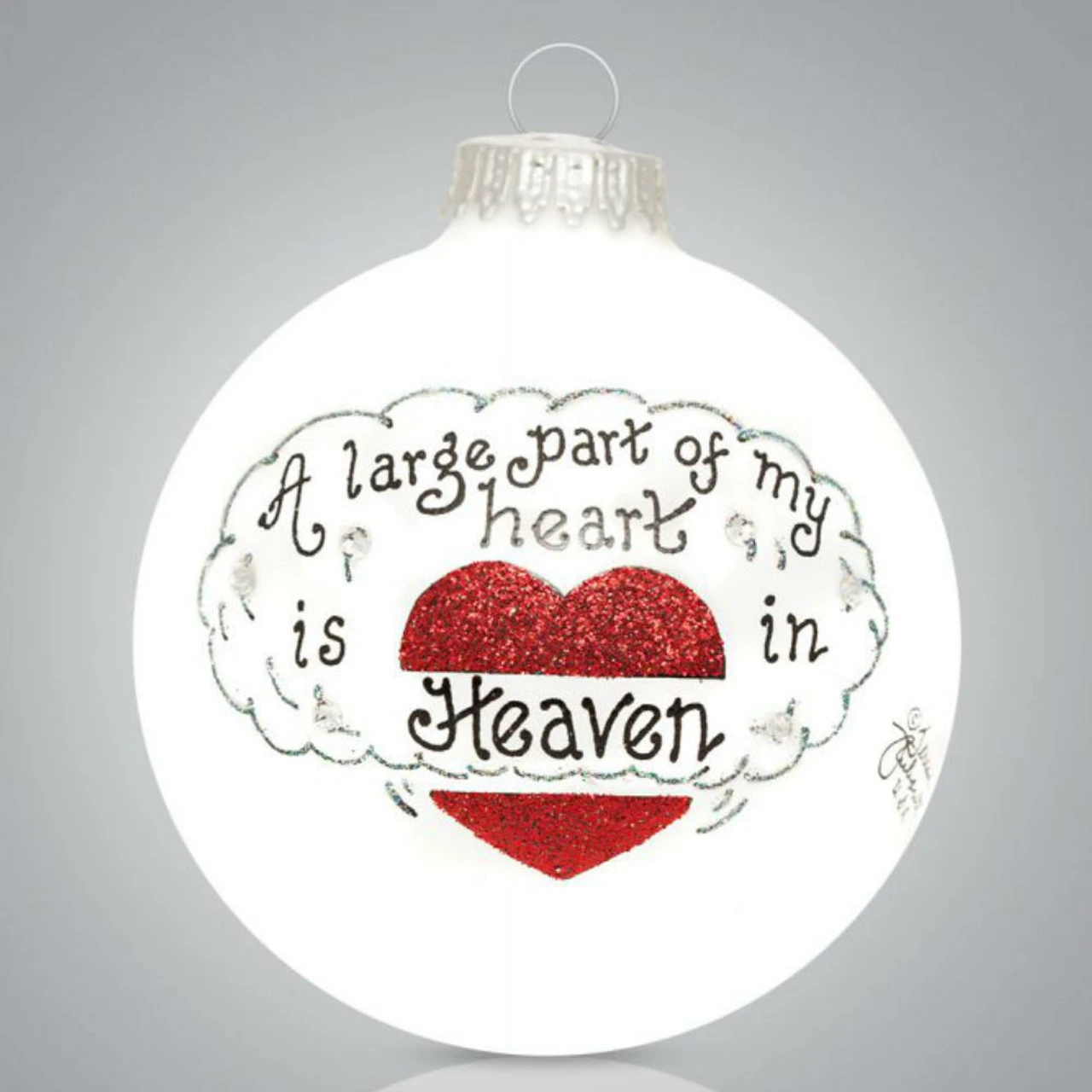 Heart Gifts By Teresa - Heart In Heaven Ornament 4 Heart Gifts By Teresa - Heart In Heaven Ornament - Image 2