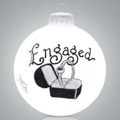 Heart Gifts By Teresa - Ring Engaged Ornament -Ornaments Shop heartgiftsbyteresaringengagedornament 36097.1560525372