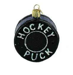 Old World Christmas -Hockey Puck Ornament