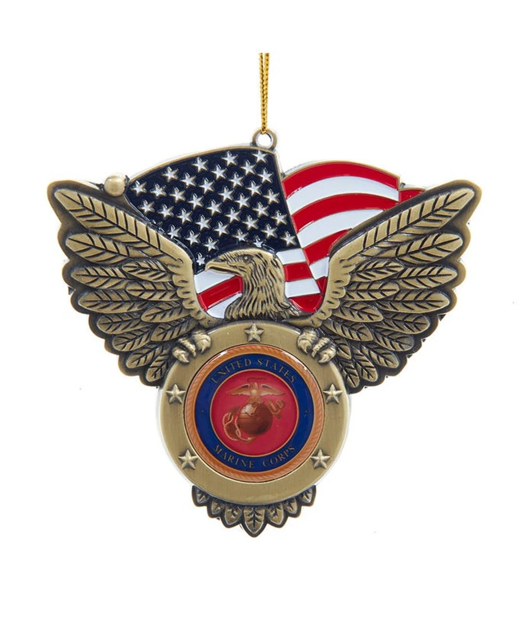 Kurt Adler U.S. Marine Corps® Eagle With Seal Ornament 3 Kurt Adler U.S. Marine Corps® Eagle With Seal Ornament