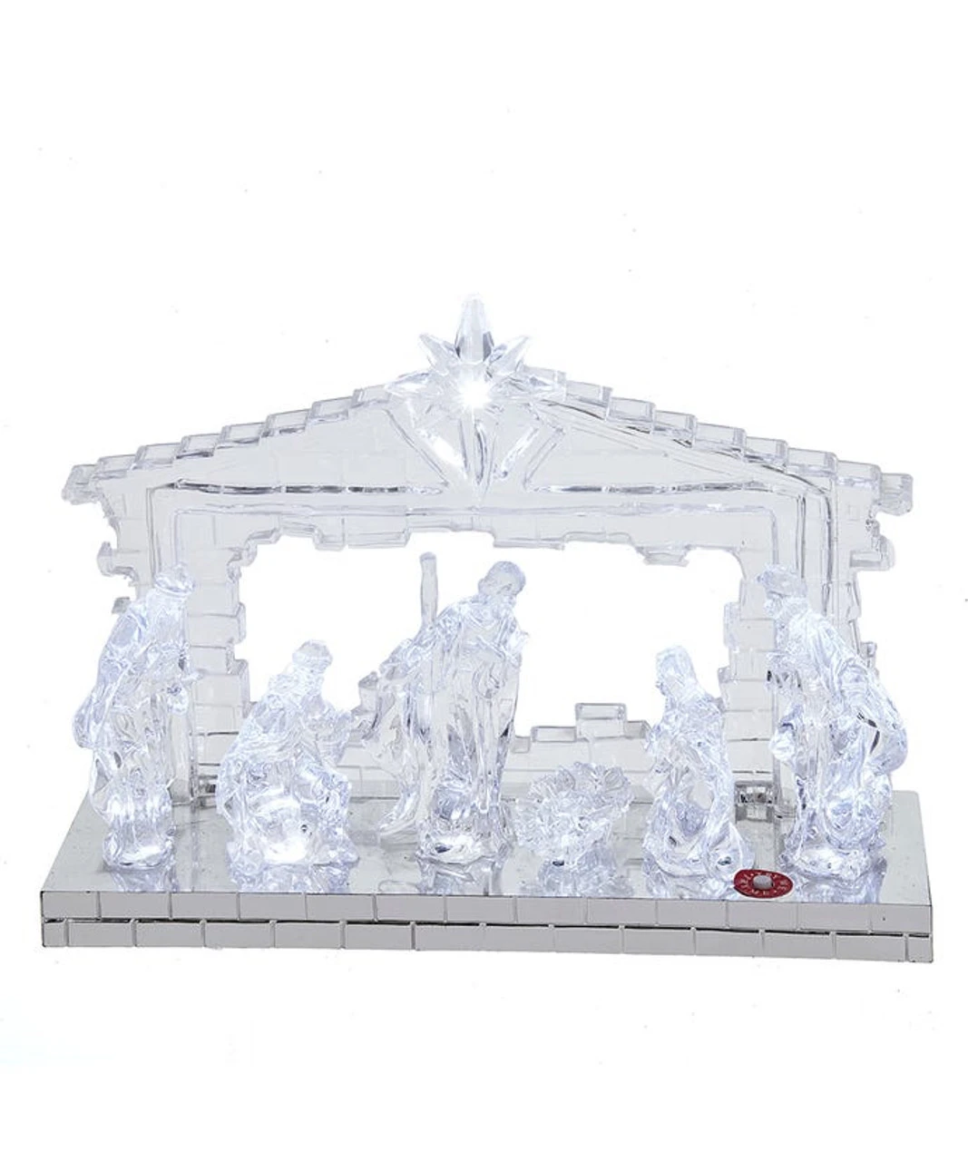 Kurt Adler Light-Up LED Musical Nativity Scene 3 Kurt Adler Light-Up LED Musical Nativity Scene