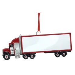 Personalized Trucker Ornament