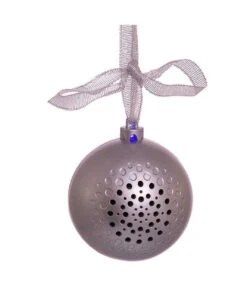 Kurt Adler 70MM Musical Silver Bluetooth Ornament Ball 9 Kurt Adler 70MM Musical Silver Bluetooth Ornament Ball -Ornaments Shop usb1300 01 33139.1622472347