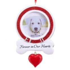 Kurt Adler Picture Frame For Dog Ornament Personalizable