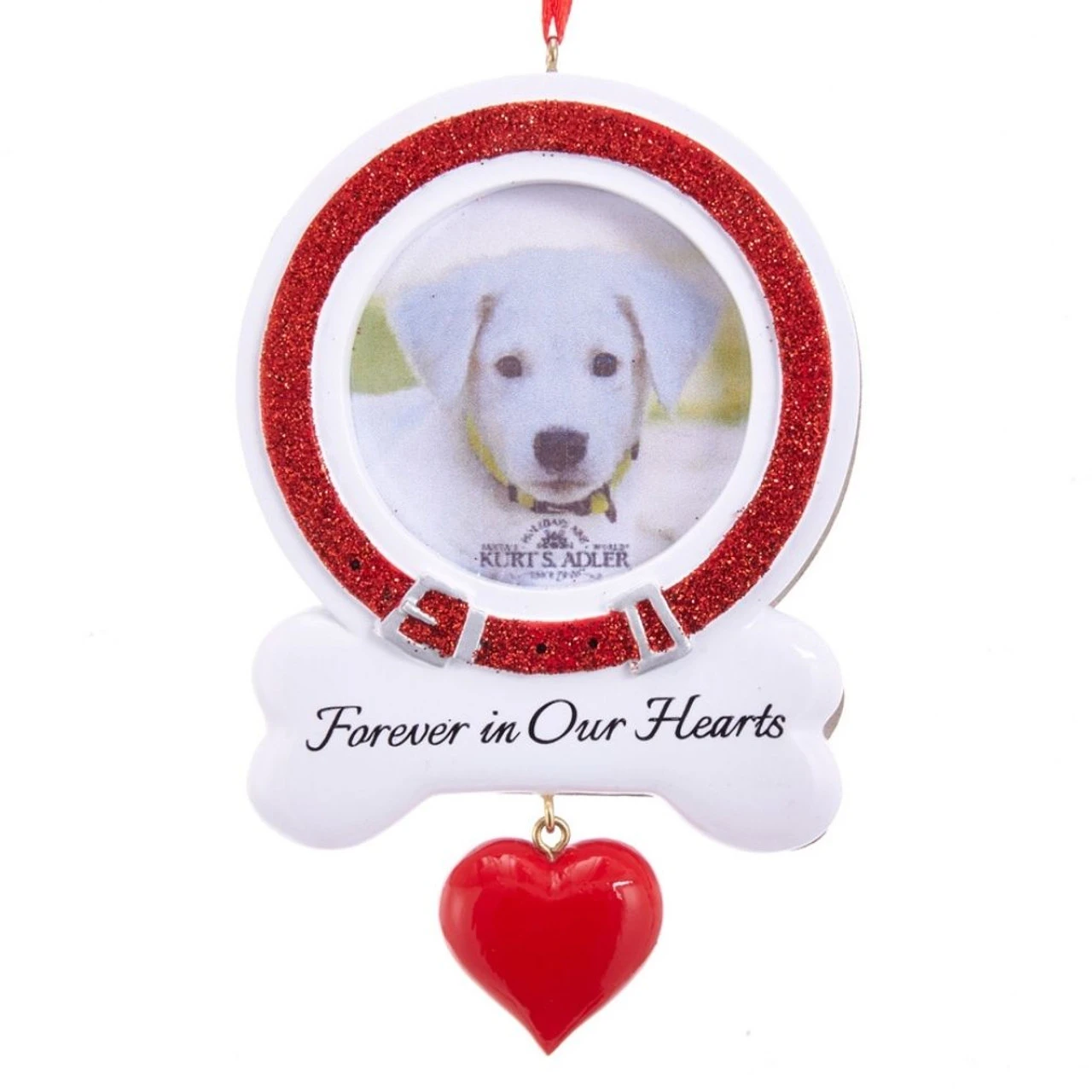 Kurt Adler Picture Frame For Dog Ornament Personalizable 3 Kurt Adler Picture Frame For Dog Ornament Personalizable